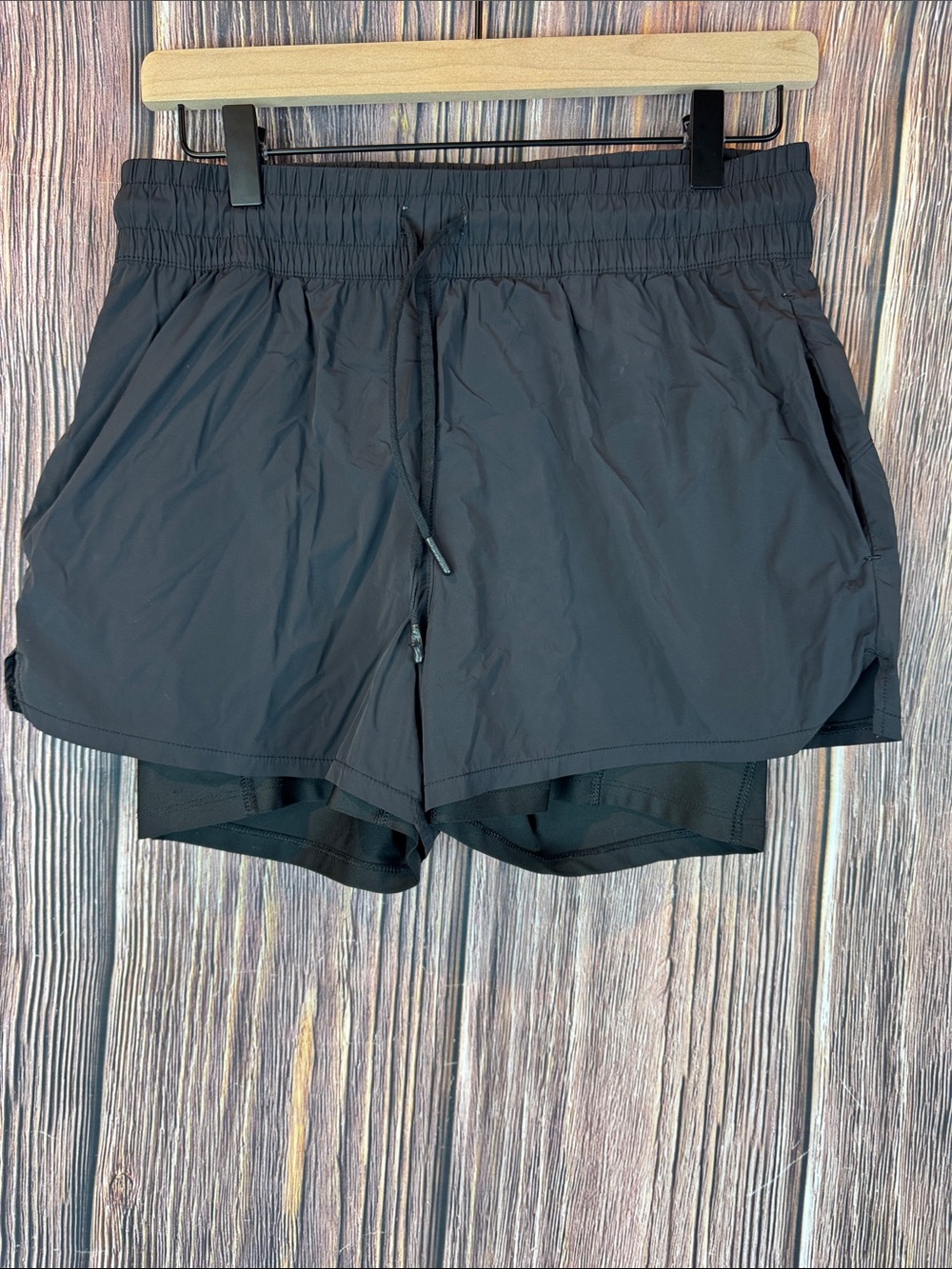 Spyder Black Women's Athletic Shorts with Inner Liner